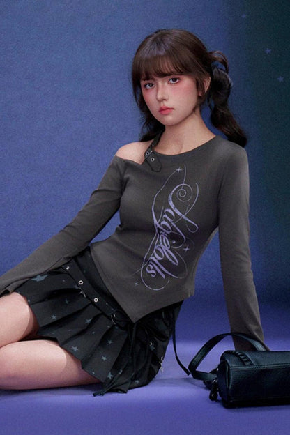 Y2k Off Shoulder Top