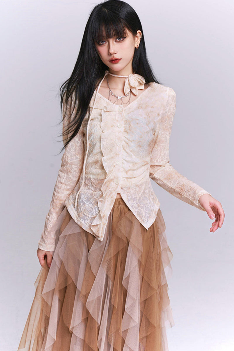 Mode Unique Design Top