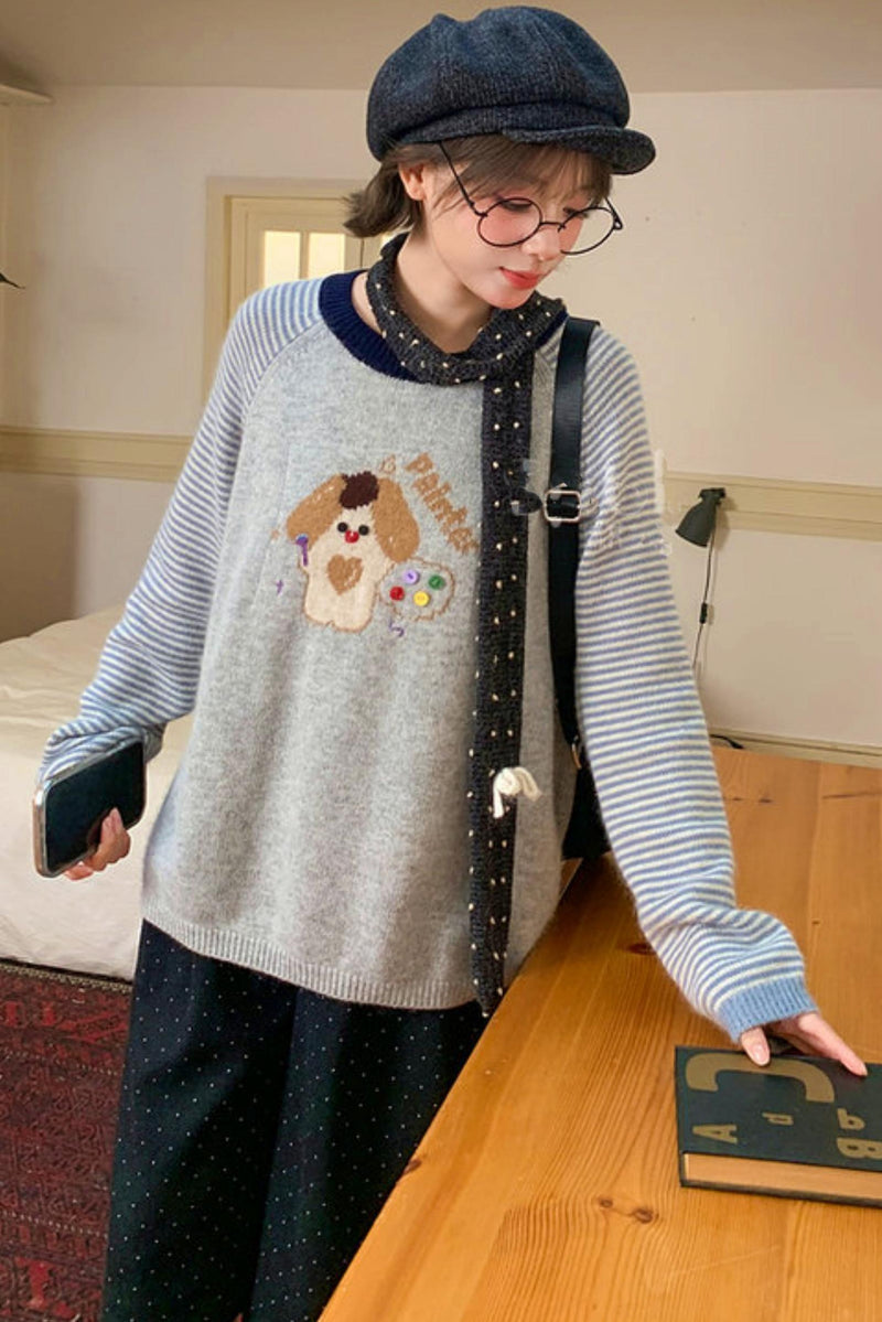 Sweet Puppy Loose Sweater