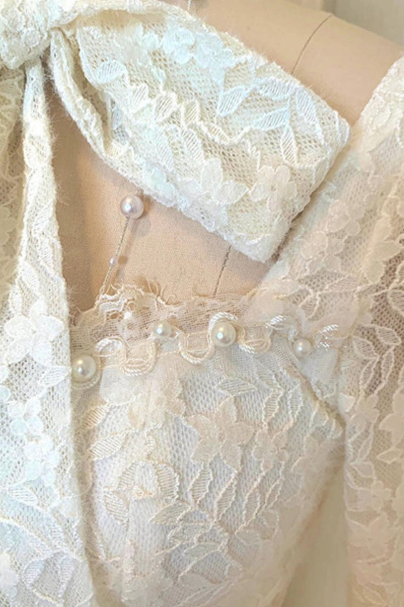 French Style Lace Mermaid Dress