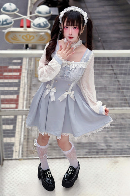 Angelic Lace Doll Dress + Choker