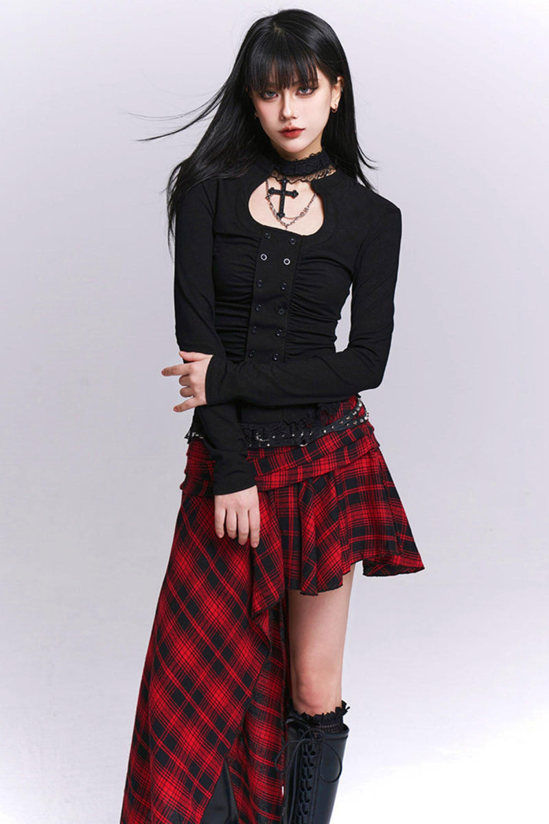 Gothic Waist Cinch Top