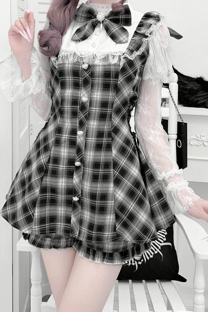 Subculture Dark Kawaii Lace Dress + Shorts