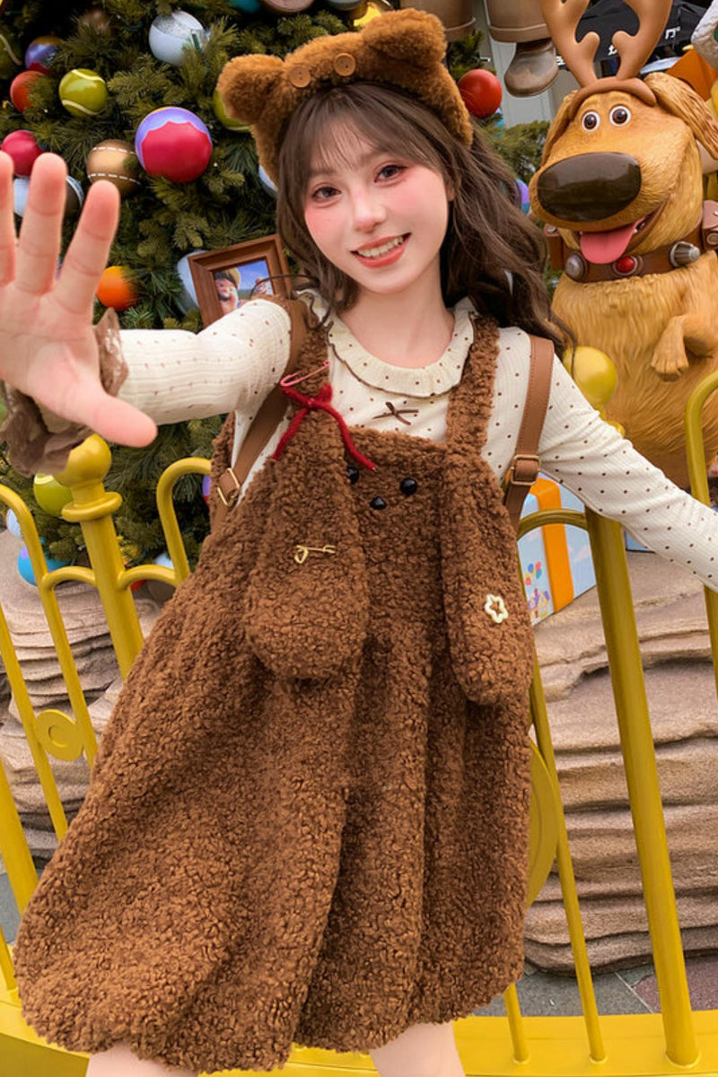 Sweet Puppy Suspender Dress