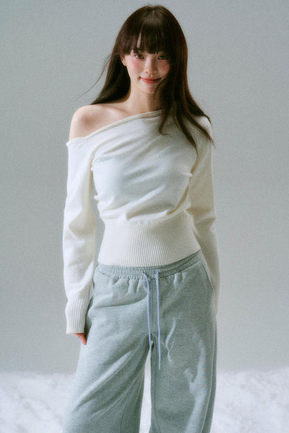 Asymmetrical One-shoulder Top