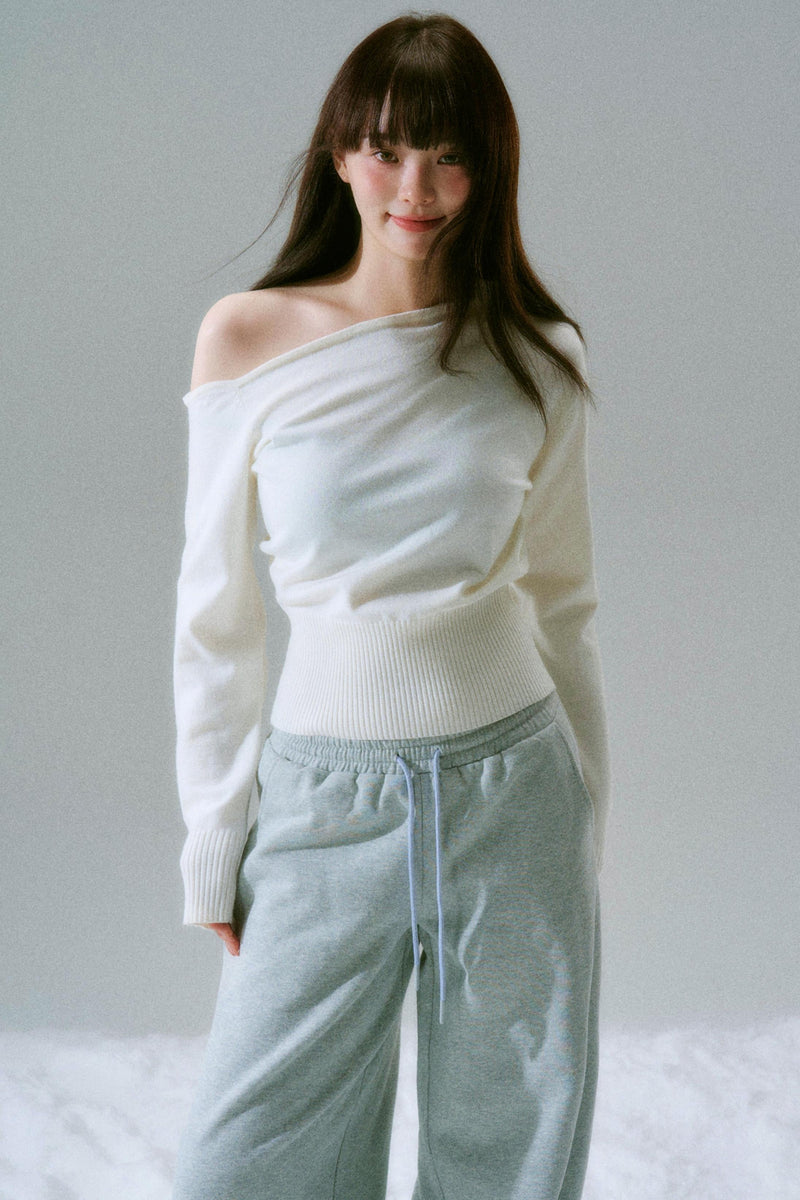 Asymmetrical One-shoulder Top