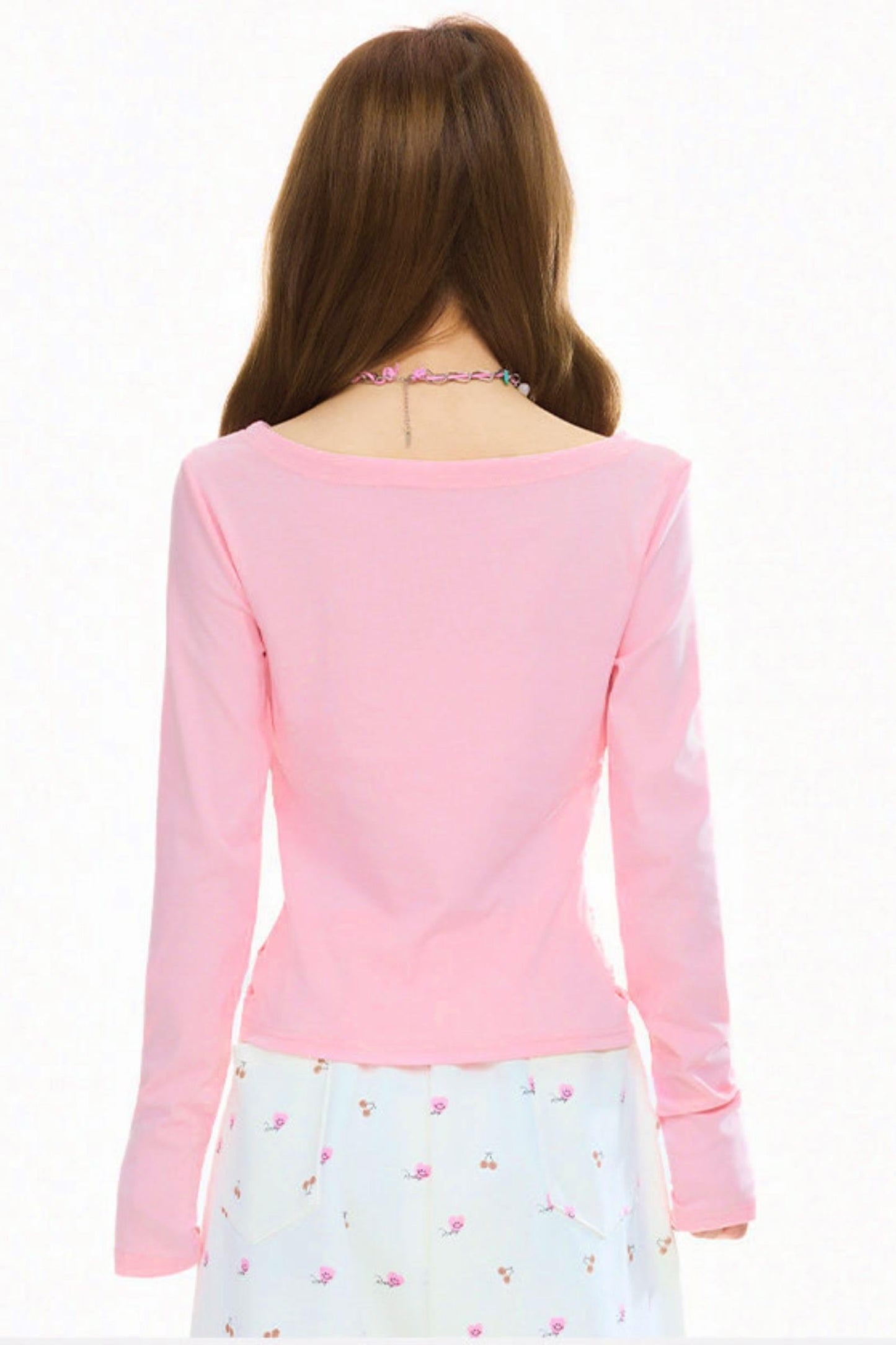 Sweet Cat Print Top