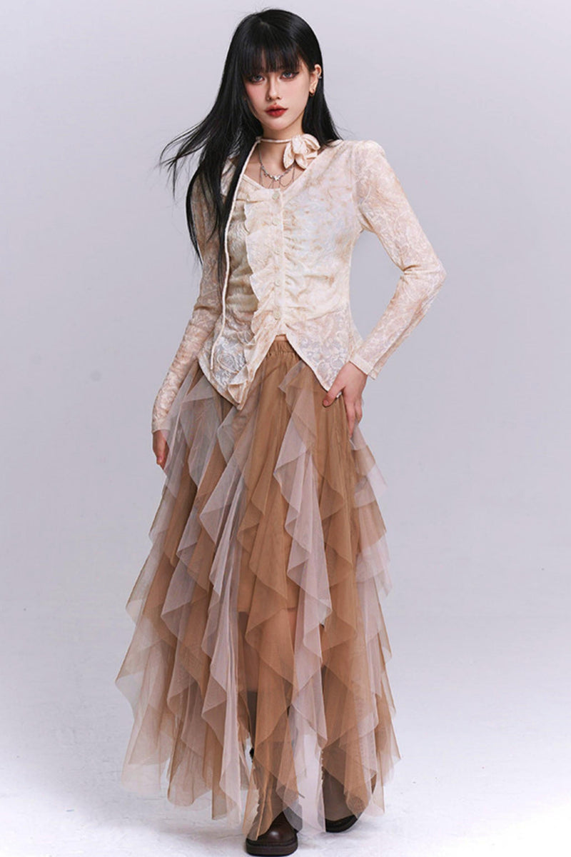 Mode Unique Design Top