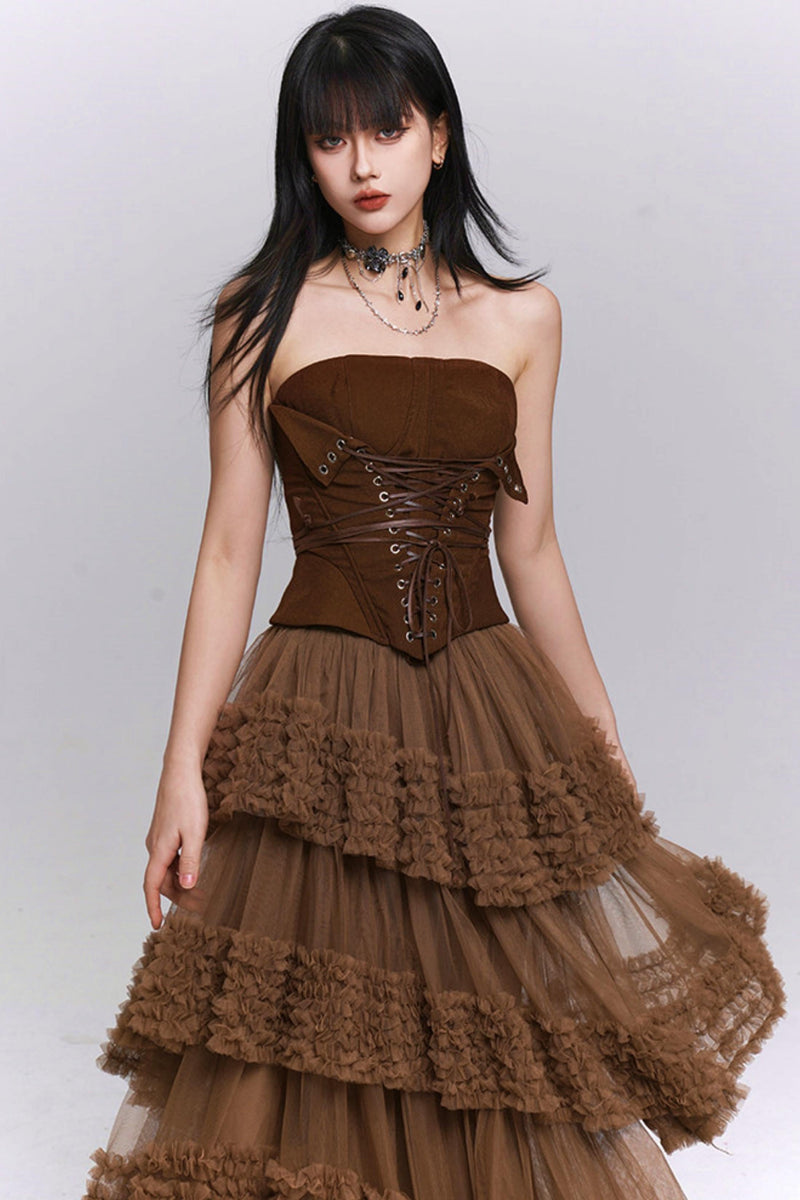 Fish Herringbone Corset