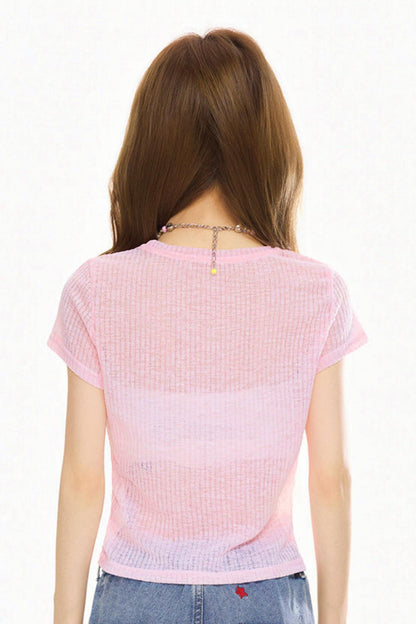 Graffiti Slim Fit Top