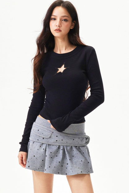 Spicy Girl Ribbed Knit Top