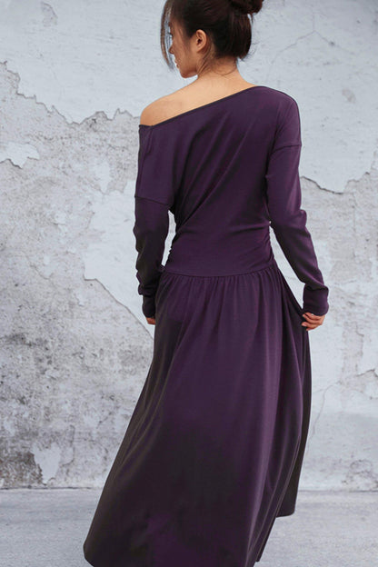 Retro Knitted Swing Dress
