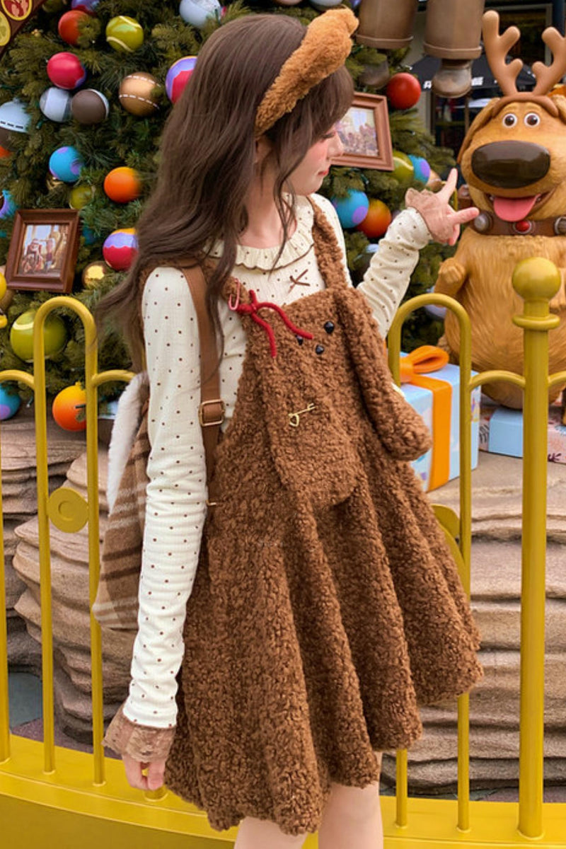 Sweet Puppy Suspender Dress