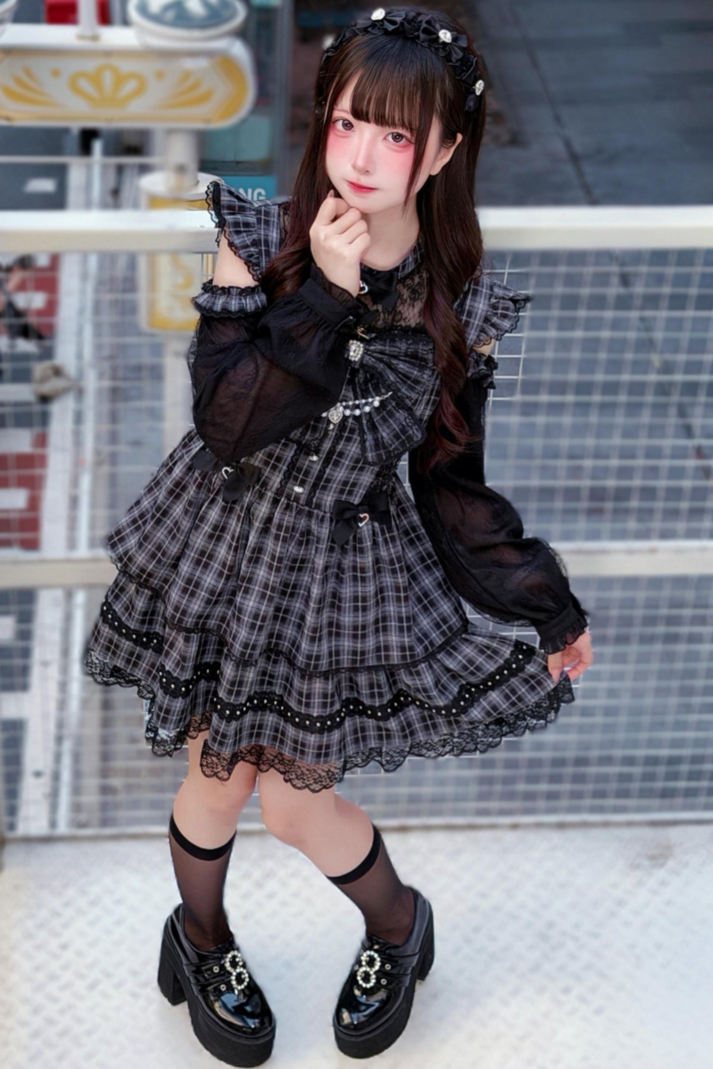 Dark Kawaii Dress + Headdress