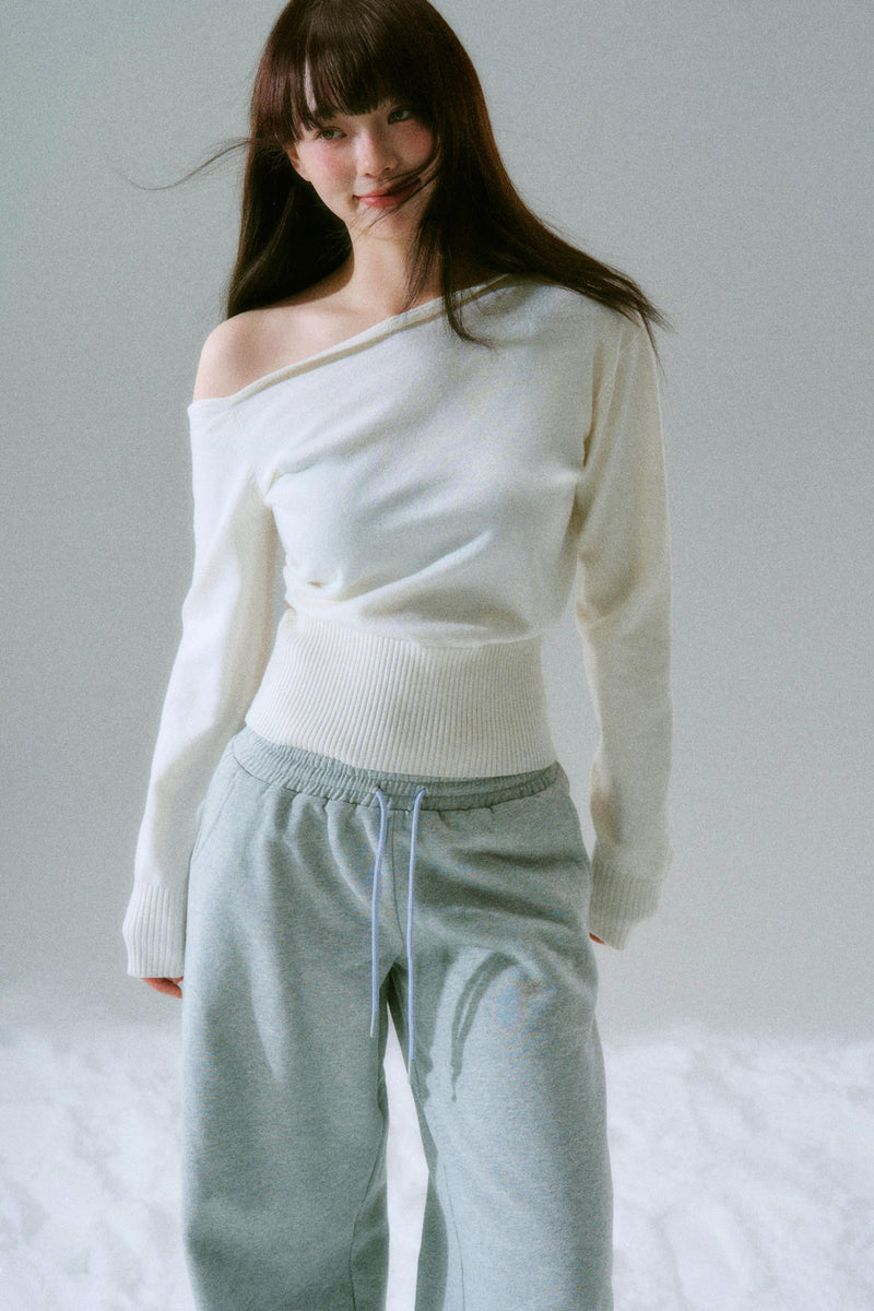 Asymmetrical One-shoulder Top