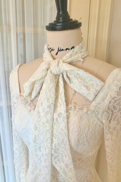 French Style Lace Mermaid Dress