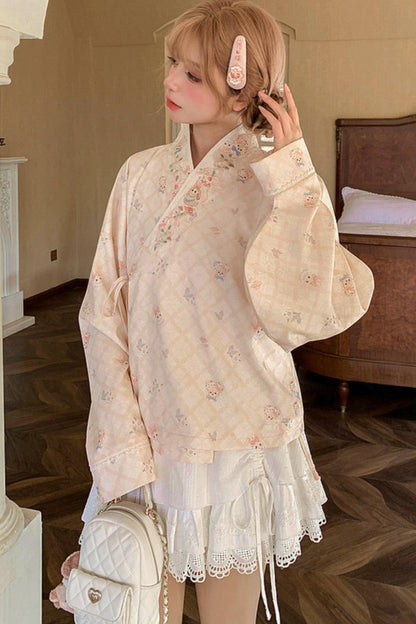 Fairytale Embroidery Blouse