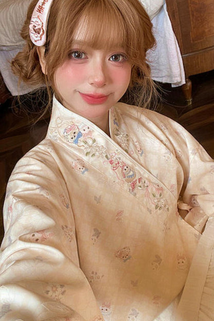 Fairytale Embroidery Blouse