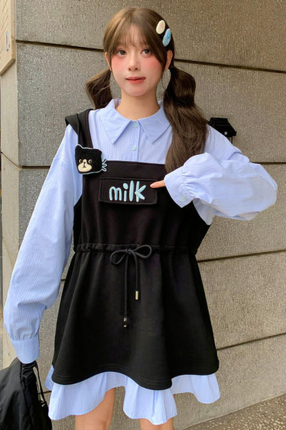 Cat Ear Hooded Dress