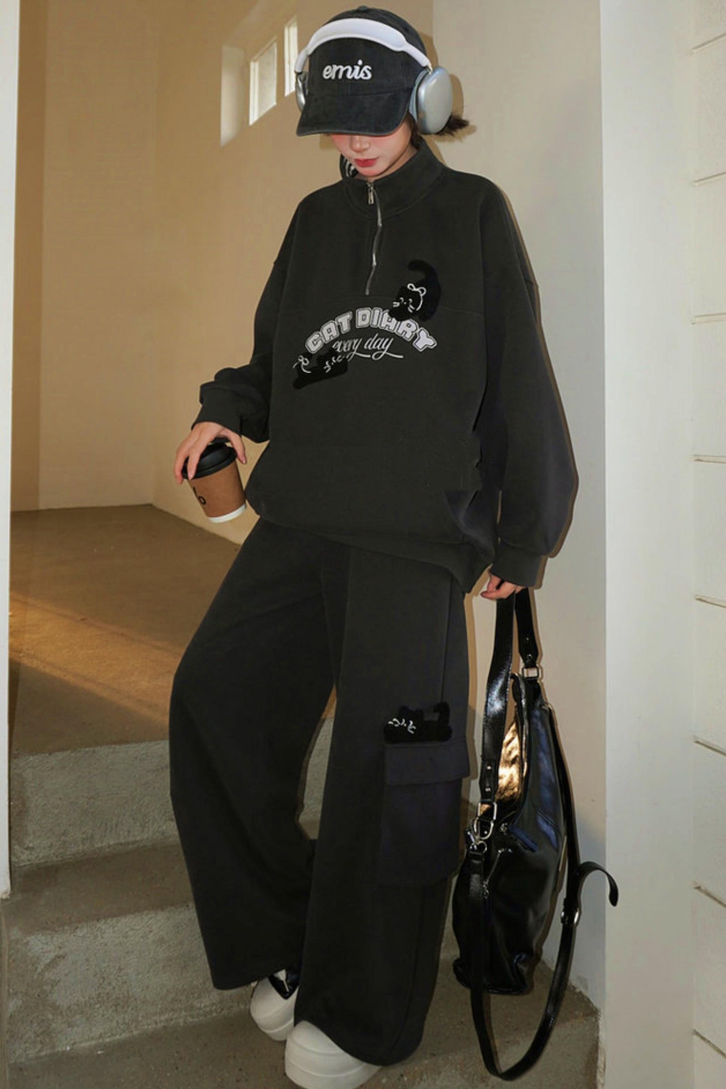 American Cat Letter Top + Pants