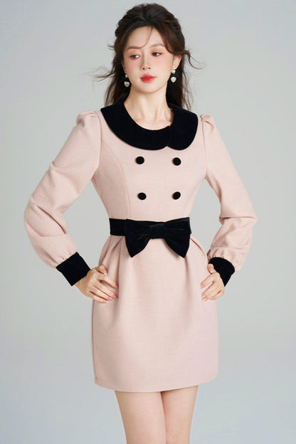 French Retro Sweet Dress