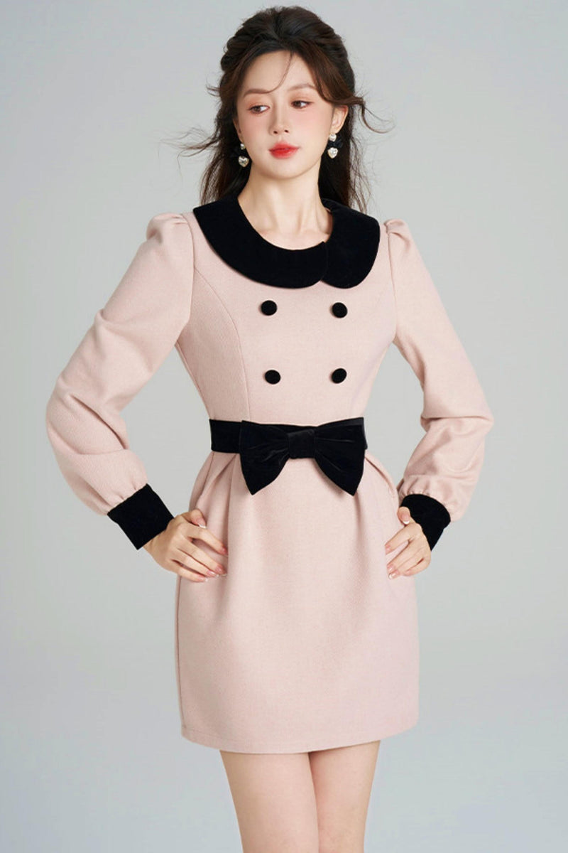 French Retro Sweet Dress