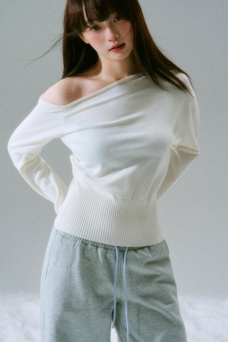 Asymmetrical One-shoulder Top