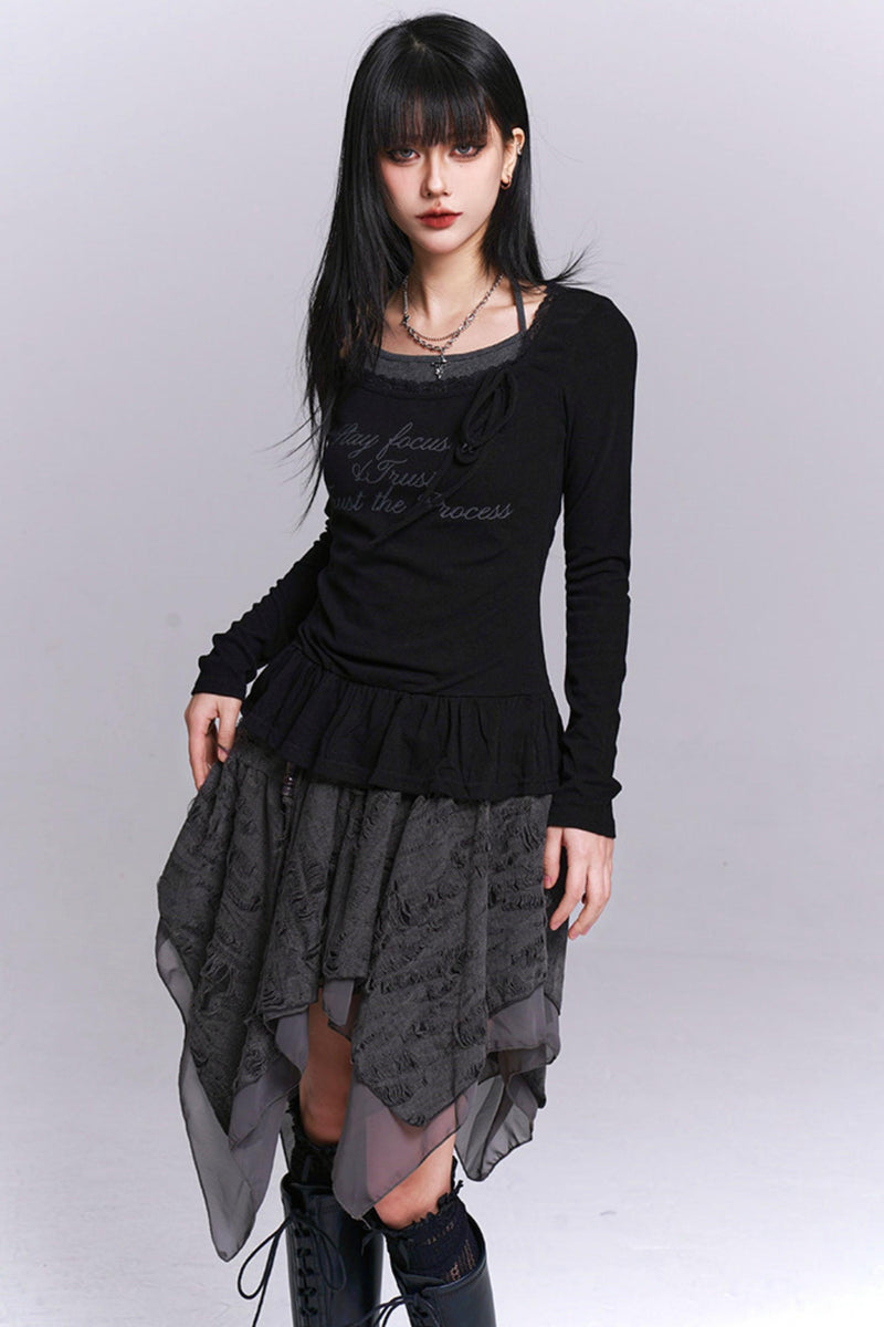 Ghost Girl Halter Top