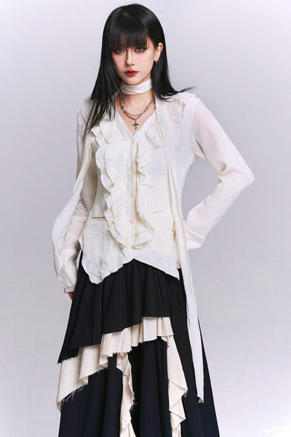 Apricot Ghostly Vibe Top