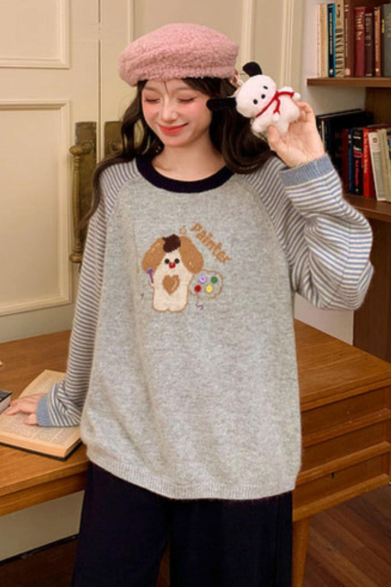 Sweet Puppy Loose Sweater