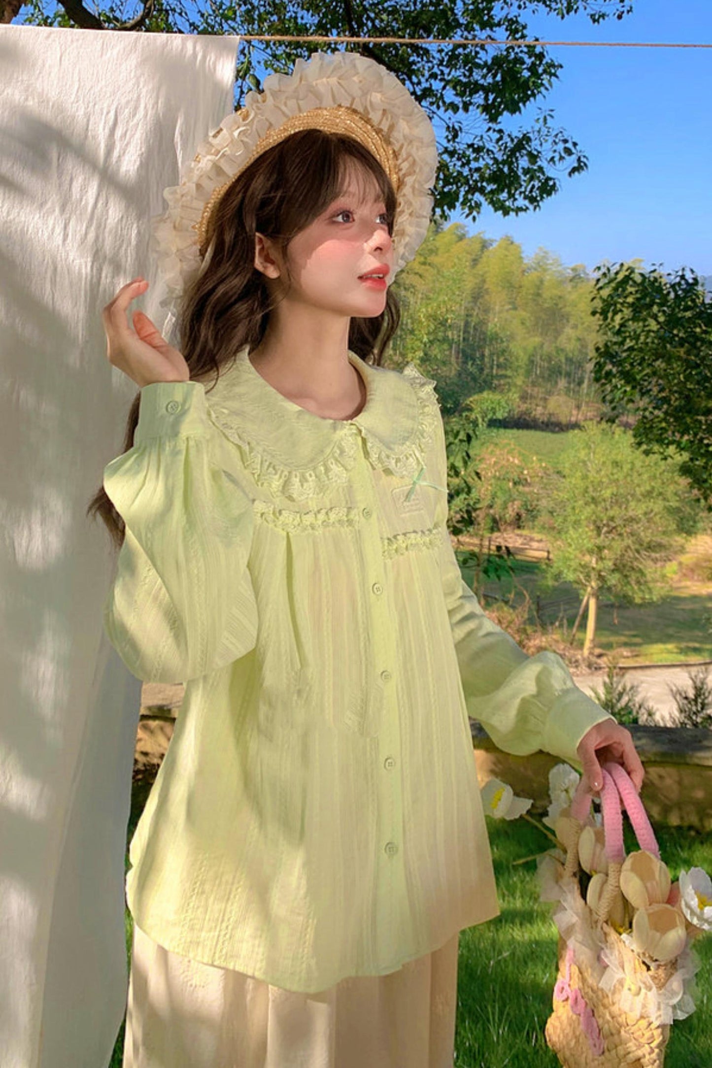 Forest Doll Collar Blouse