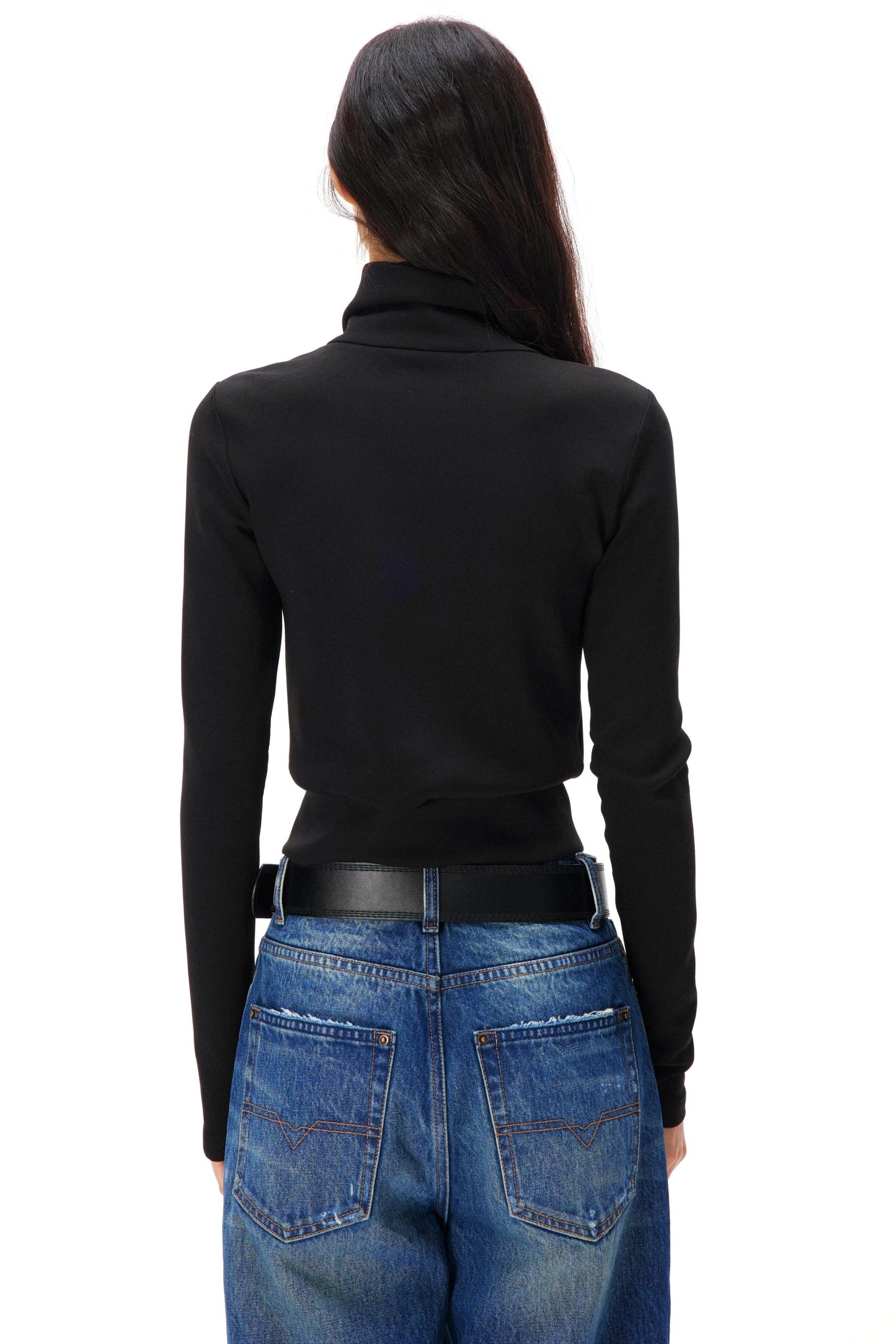 Cyberpunk Slim Fit Zip Tops