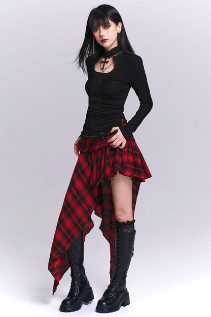 Gothic Waist Cinch Top