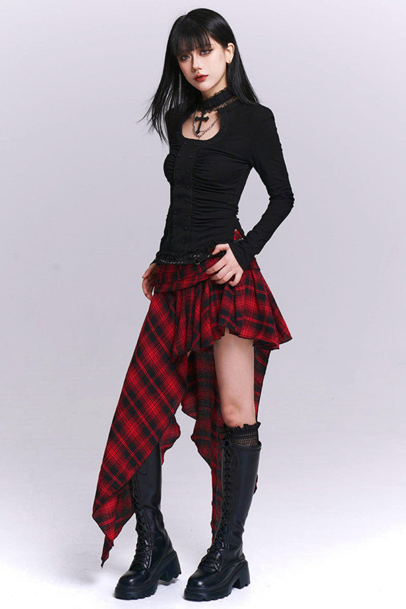 Gothic Waist Cinch Top