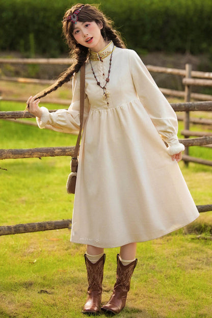 Retro Mori Girl Dress