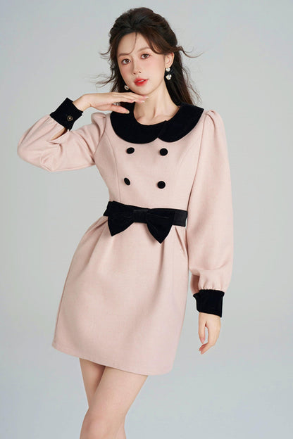French Retro Sweet Dress