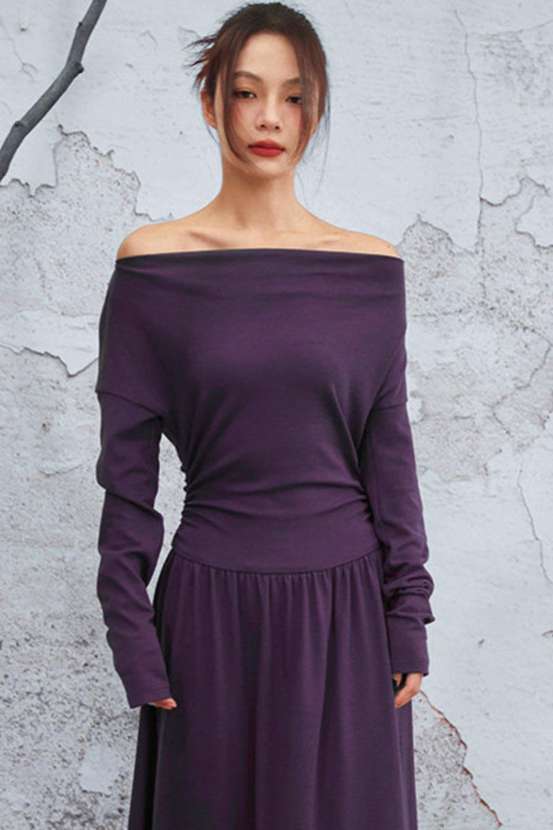 Retro Knitted Swing Dress