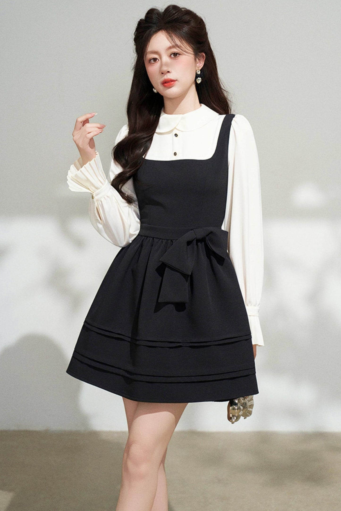 Black Puffy Dress