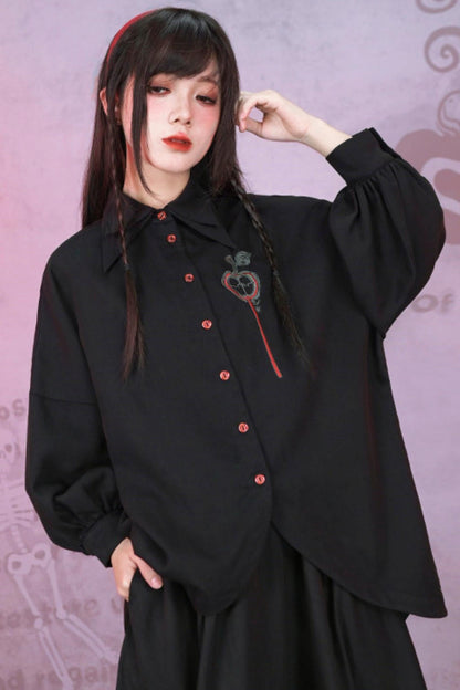 Garden of Eden Embroidered Blouse