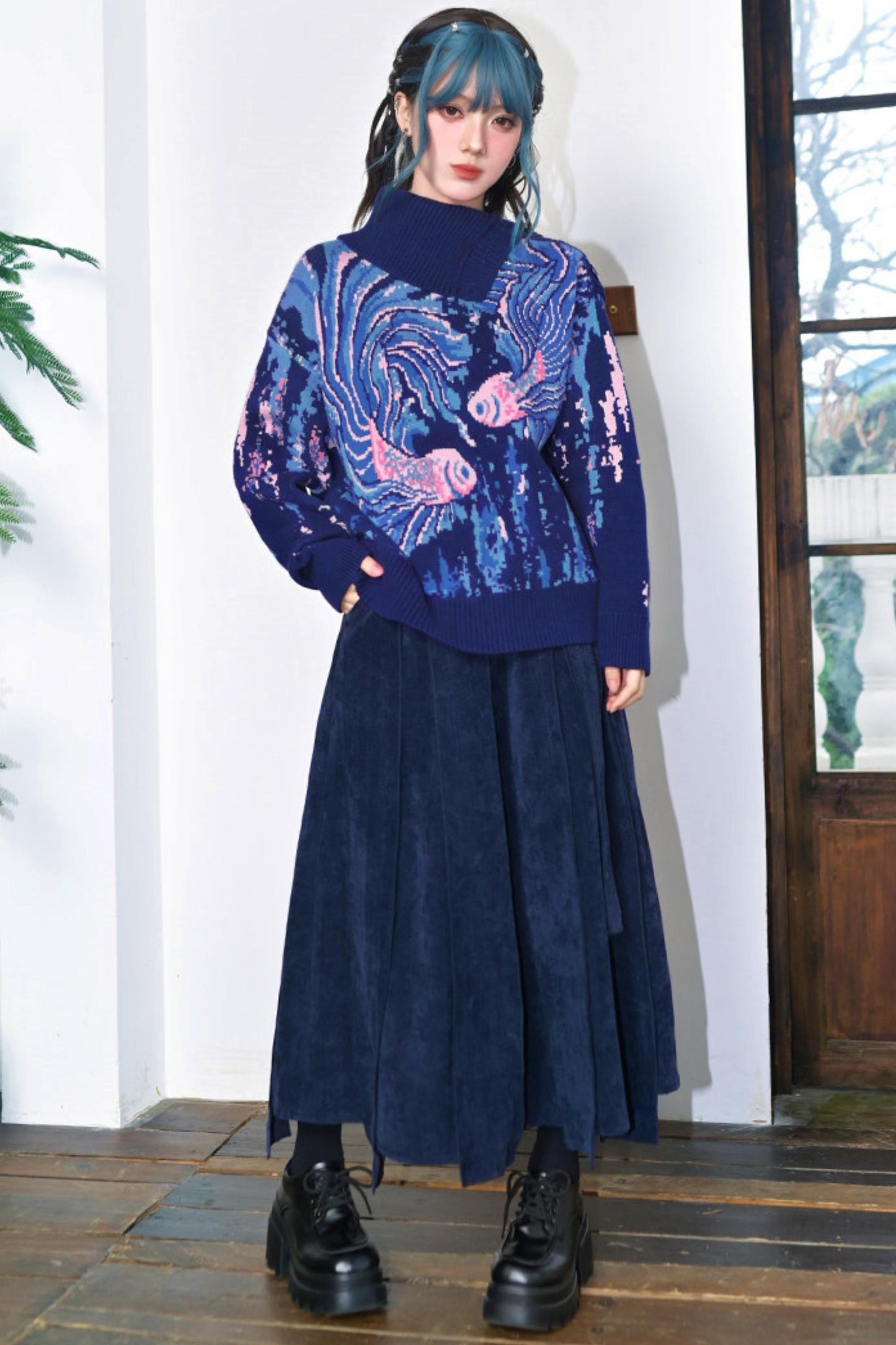 Floating Findream Jacquard Top