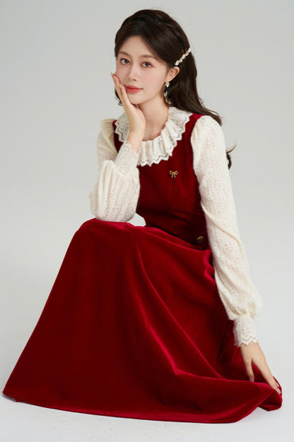 Winter Vest Dress + Tops