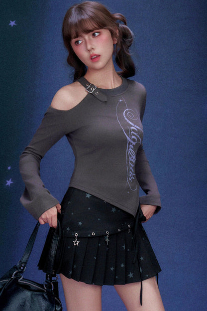 Y2k Off Shoulder Top