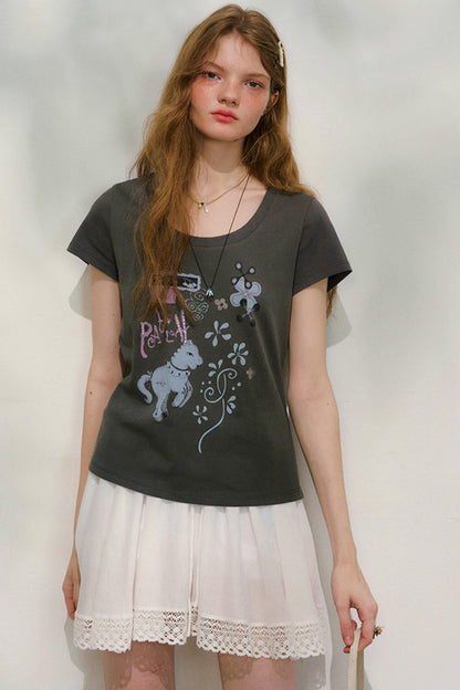 Alice's Dream Retro Top