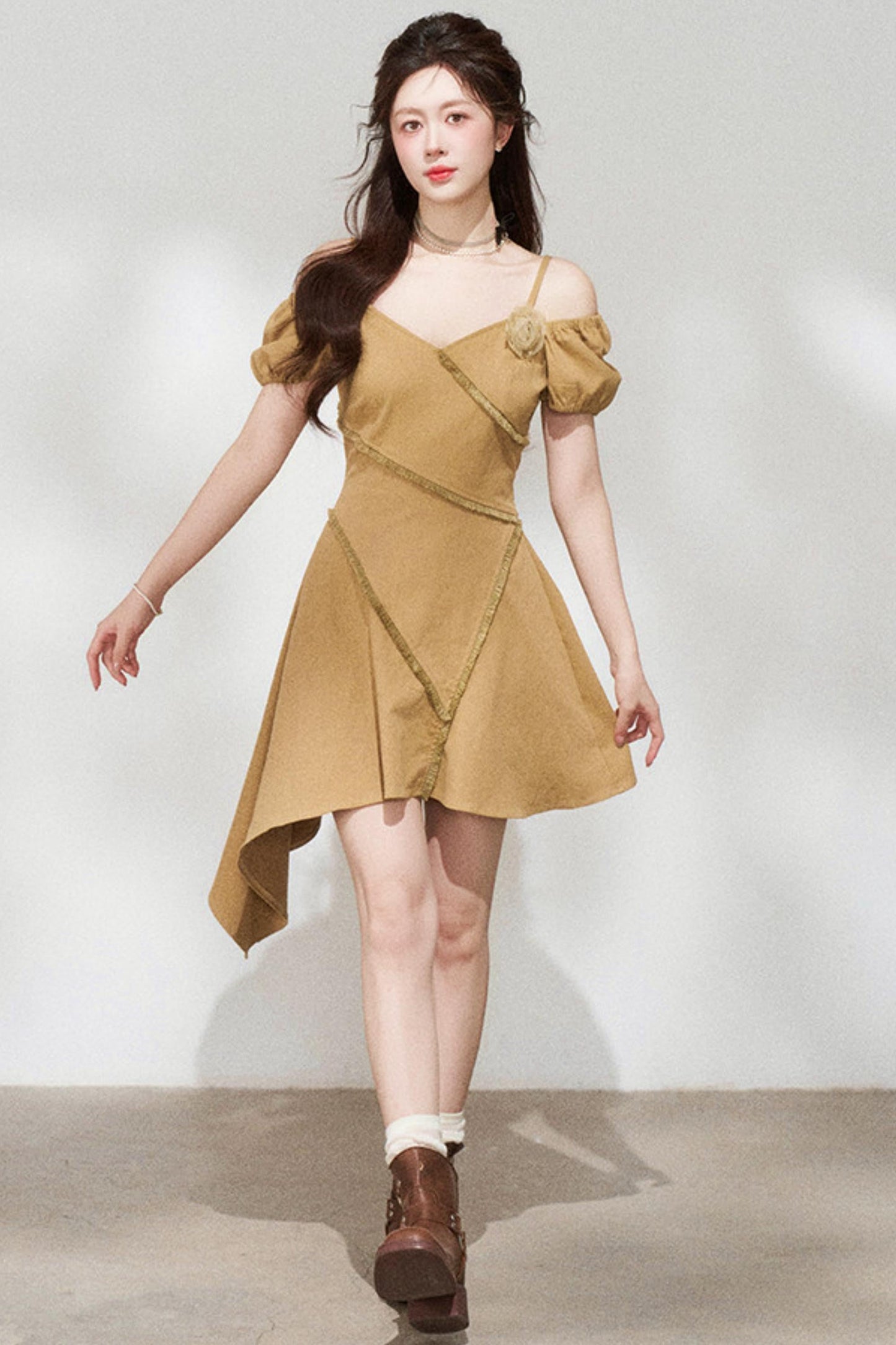 French Tassel Dress