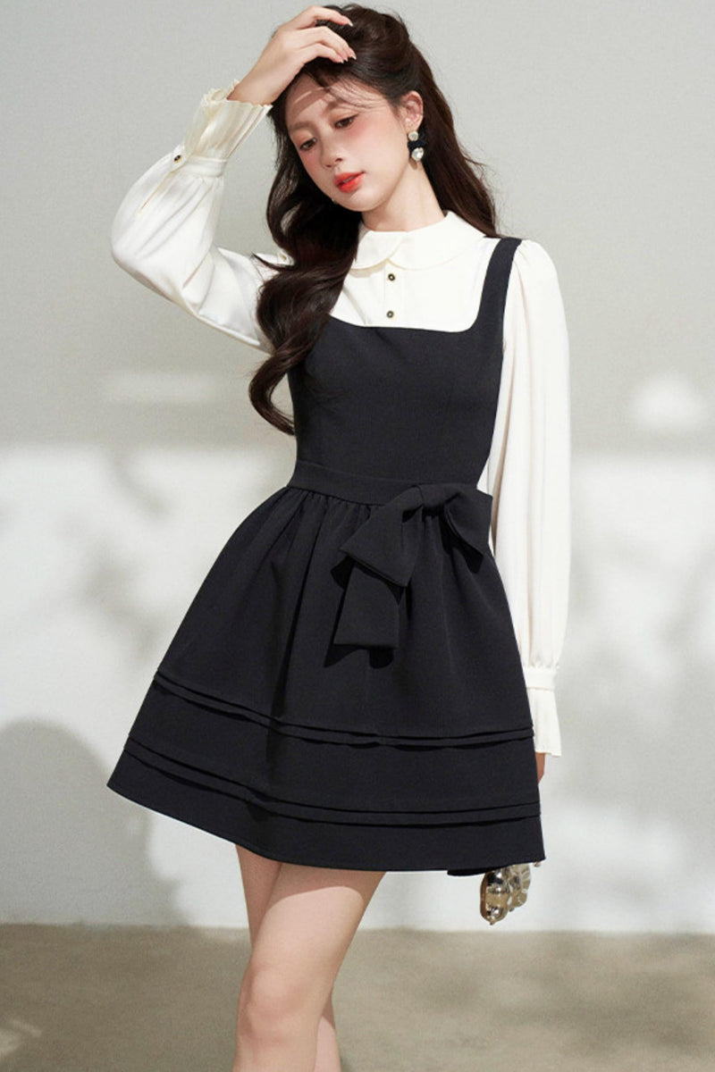 Black Puffy Dress