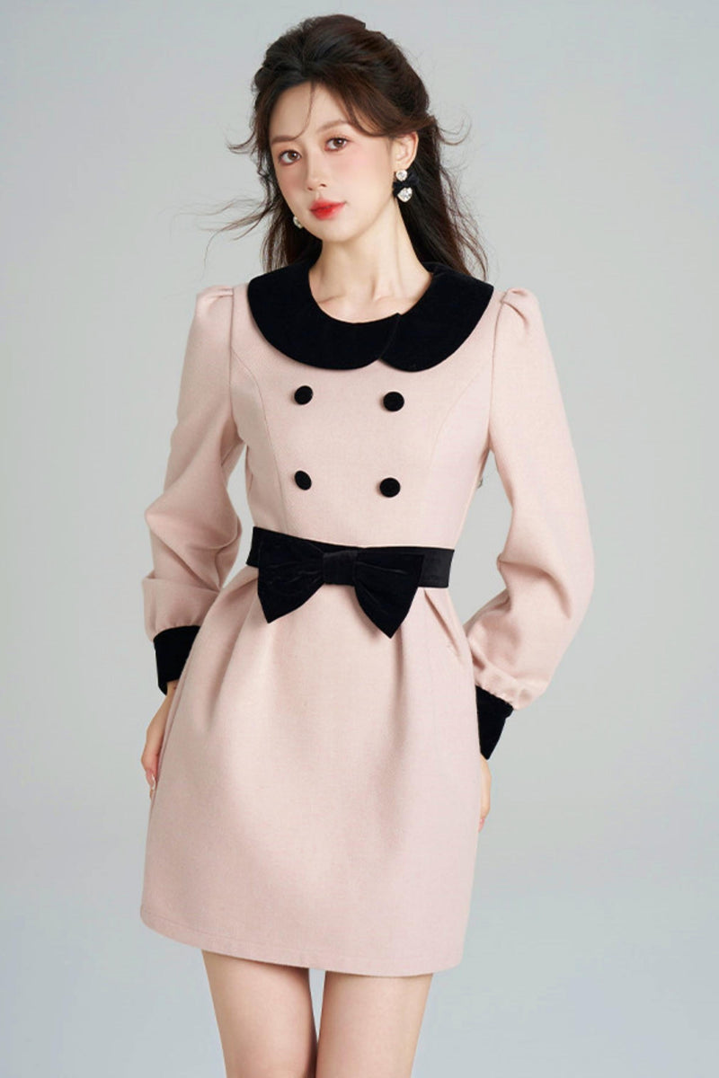 French Retro Sweet Dress