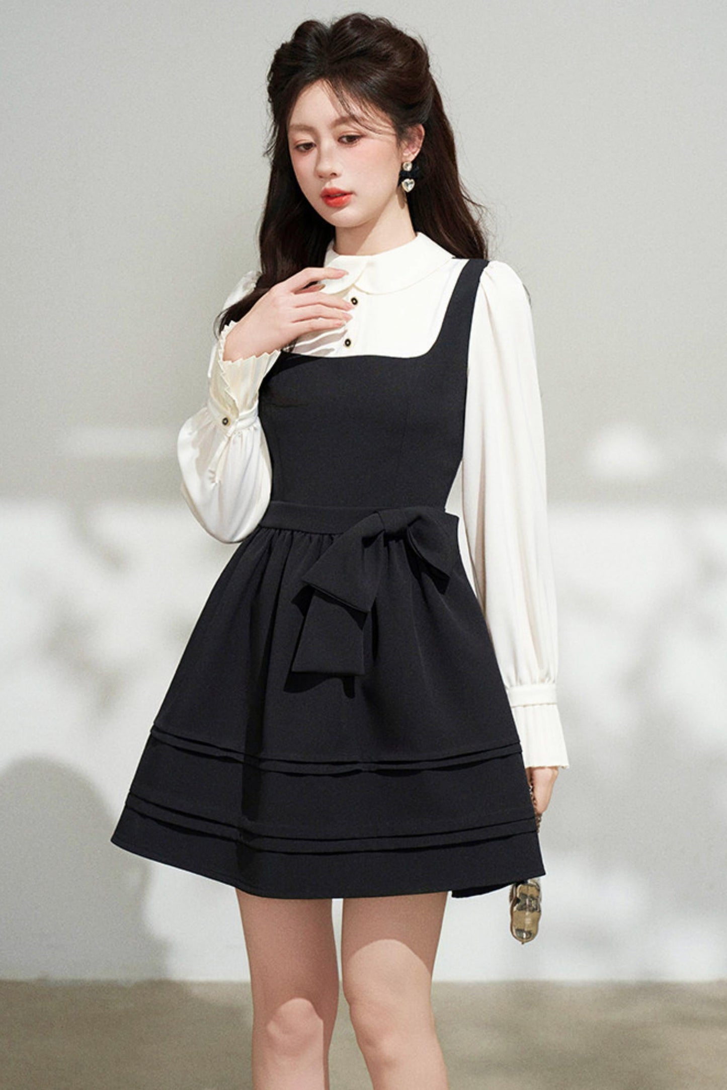 Black Puffy Dress