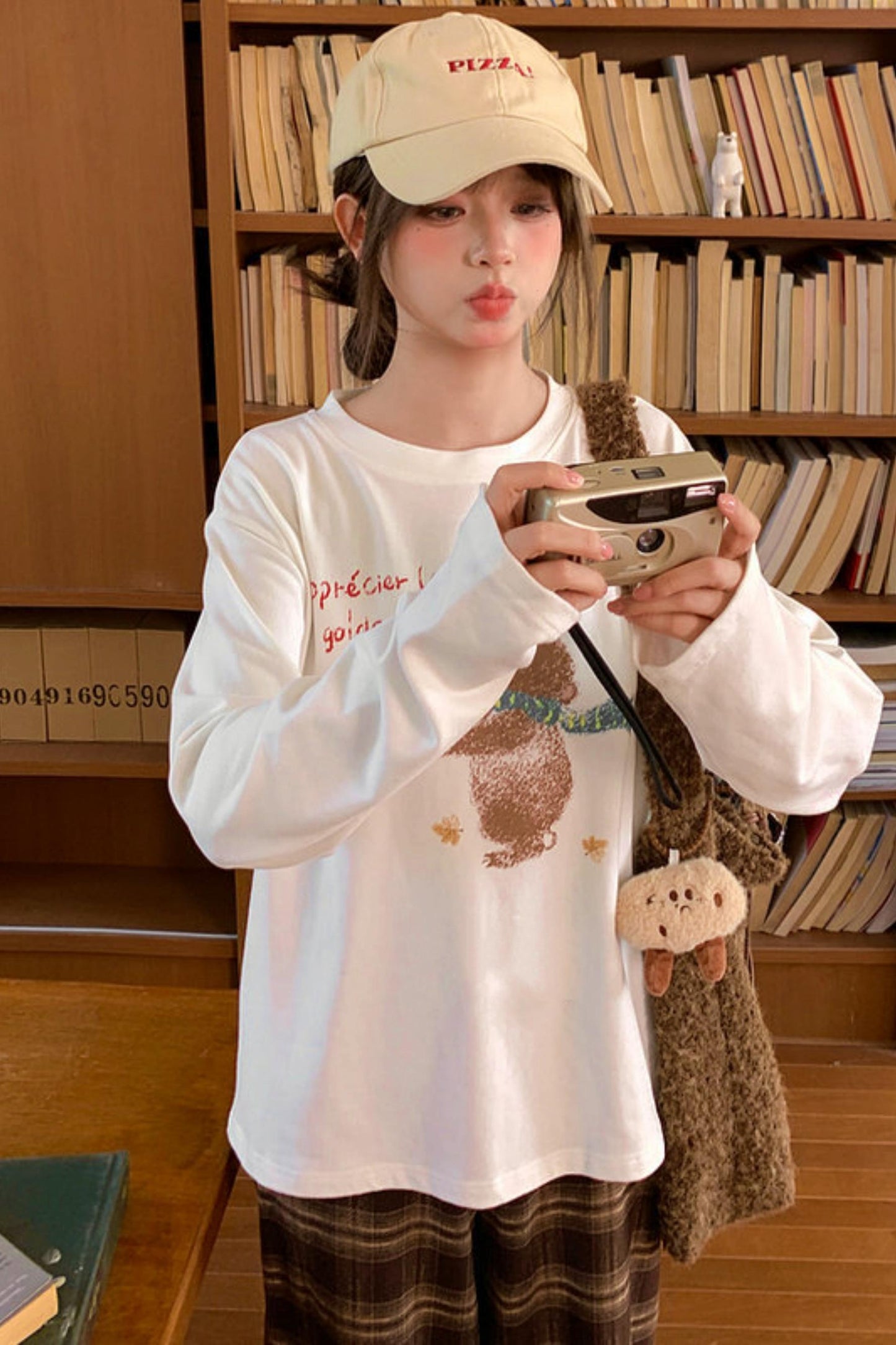 Sweet Bear Print Top