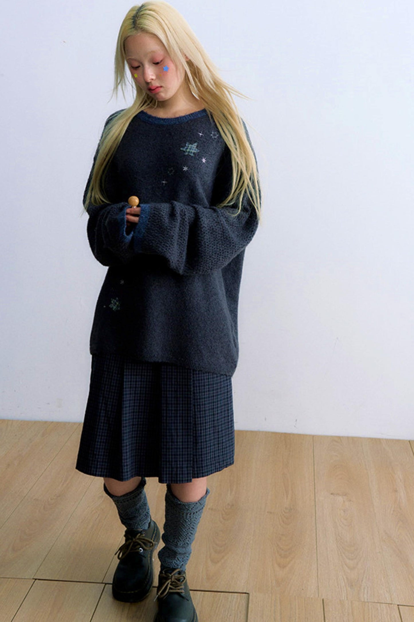 Six Point Star Knit Sweater