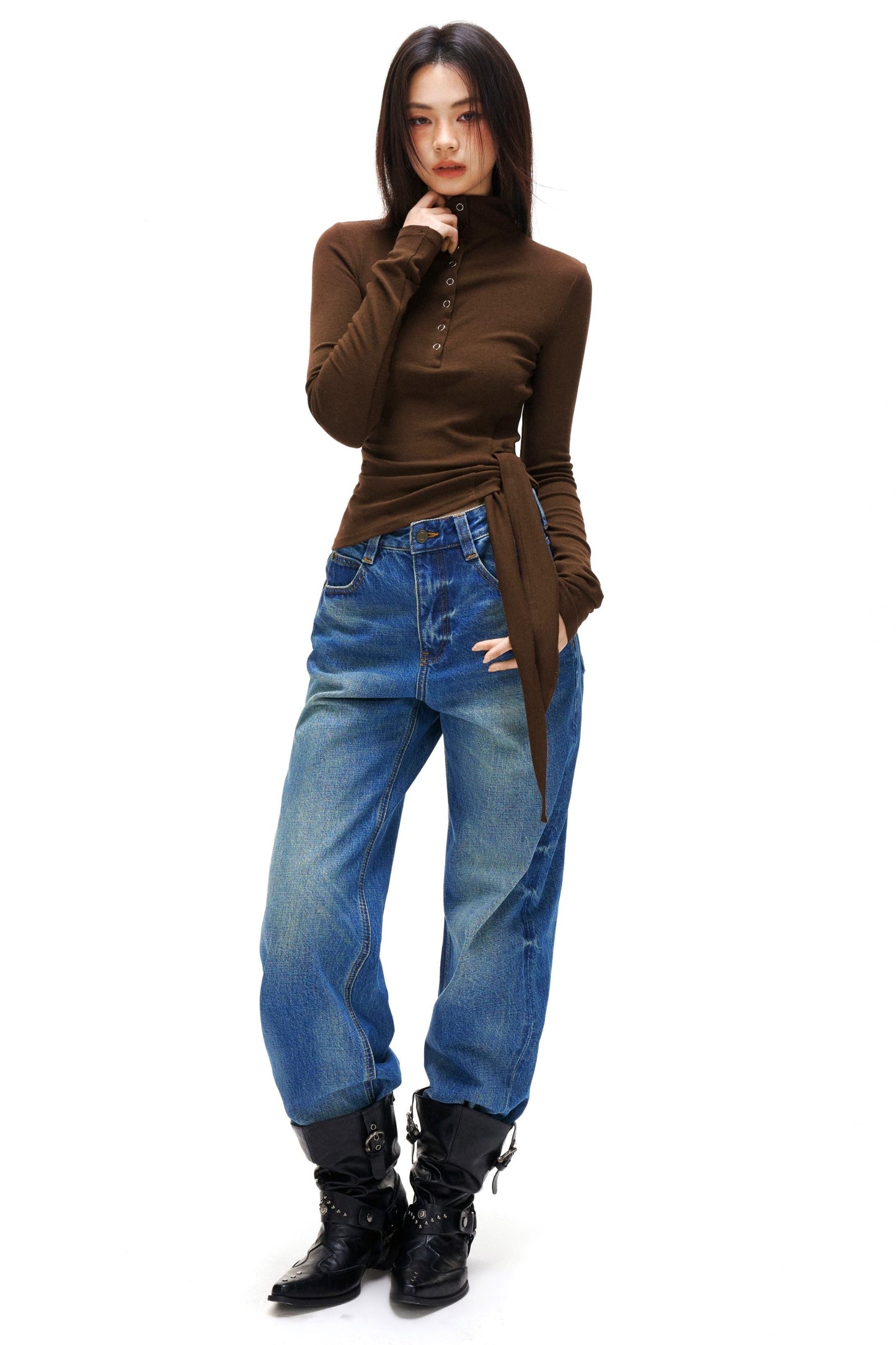 Turtleneck Heating Tops
